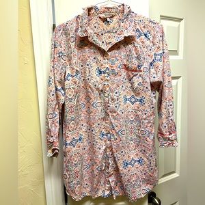 Victoria’s Secret button up sleep shirt